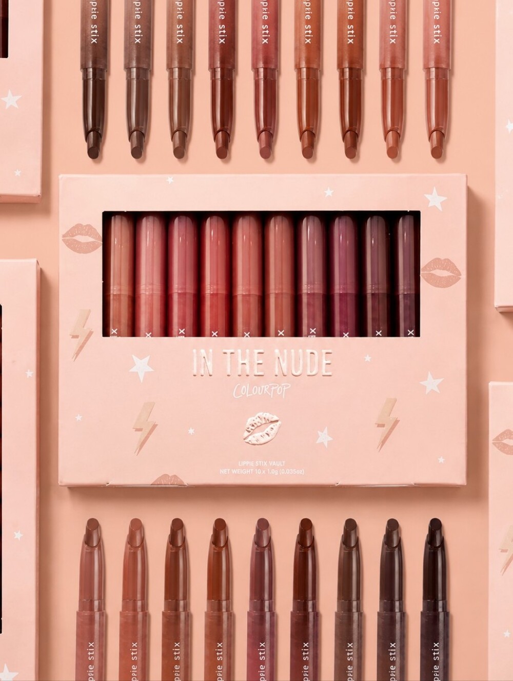 Colourpop Nude Lip Crayon Collection